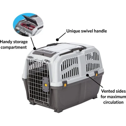 MidWest Skudo Deluxe Plastic Dog & Cat Kennel -Dog Supplies 89375 PT3. AC SS1800 V1585678930