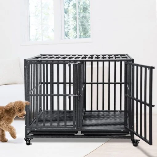 SMONTER Stackable Heavy Duty Dog Crate -Dog Supplies 904270 MAIN. AC SS1800 V1688398426