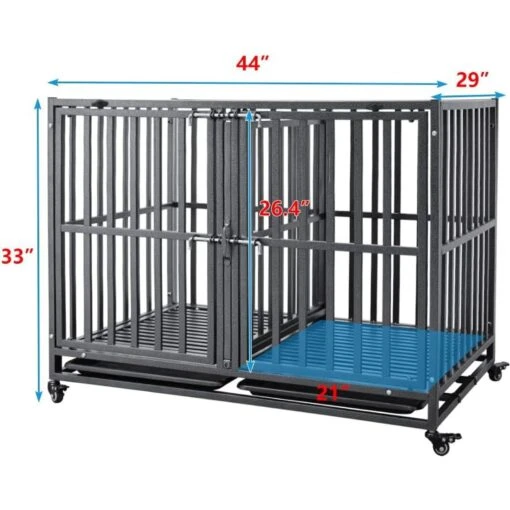 SMONTER Stackable Heavy Duty Dog Crate -Dog Supplies 904270 PT4. AC SS1800 V1688398361