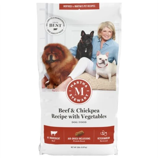 Martha Stewart Pet Food Beef & Chickpea Recipe With Garden Vegetables Dry Dog Food -Dog Supplies 910934 MAIN. AC SS1800 V1692725909