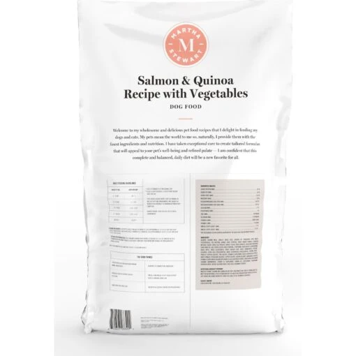 Martha Stewart Pet Food Salmon & Quinoa Recipe With Garden Vegetables Dry Dog Food -Dog Supplies 910998 PT1. AC SS1800 V1692725909