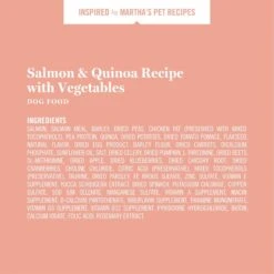 Martha Stewart Pet Food Salmon & Quinoa Recipe With Garden Vegetables Dry Dog Food -Dog Supplies 910998 PT5. AC SS1800 V1692203709