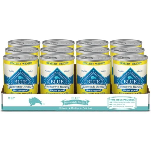 Blue Buffalo Life Protection Formula Healthy Weight Adult Chicken & Brown Rice Recipe Dry Dog Food & Blue Buffalo Homestyle Recipe Healthy Weight Chicken Dinner With Garden Vegetables & Brown Rice Canned Dog Food -Dog Supplies 916486 PT1. AC SS1800 V1689881180