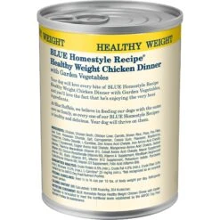 Blue Buffalo Life Protection Formula Healthy Weight Adult Chicken & Brown Rice Recipe Dry Dog Food & Blue Buffalo Homestyle Recipe Healthy Weight Chicken Dinner With Garden Vegetables & Brown Rice Canned Dog Food -Dog Supplies 916486 PT2. AC SS1800 V1689883303