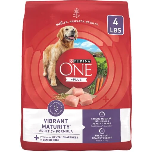 Purina ONE High Protein + Vibrant Maturity 7 Plus Formula Dry Senior Dog Food -Dog Supplies 918782 MAIN. AC SS1800 V1694545639