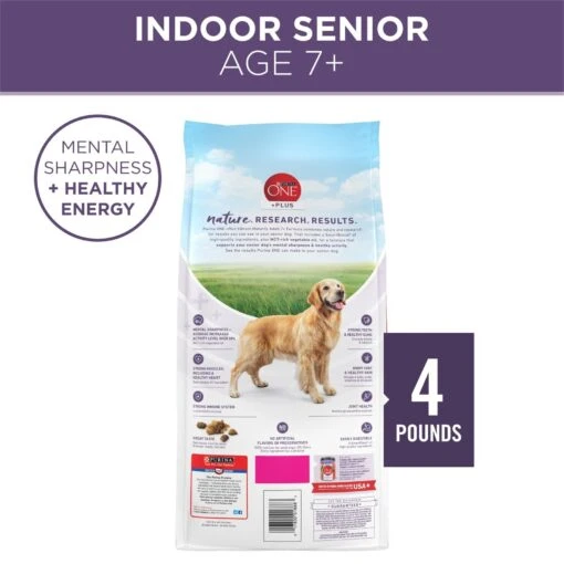 Purina ONE High Protein + Vibrant Maturity 7 Plus Formula Dry Senior Dog Food -Dog Supplies 918782 PT1. AC SS1800 V1694623230