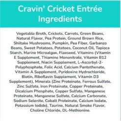 Jiminy's Cravin' Cricket Entree Organic Wet Dog Food, 6 Count -Dog Supplies 926662 PT3. AC SS1800 V1696262800