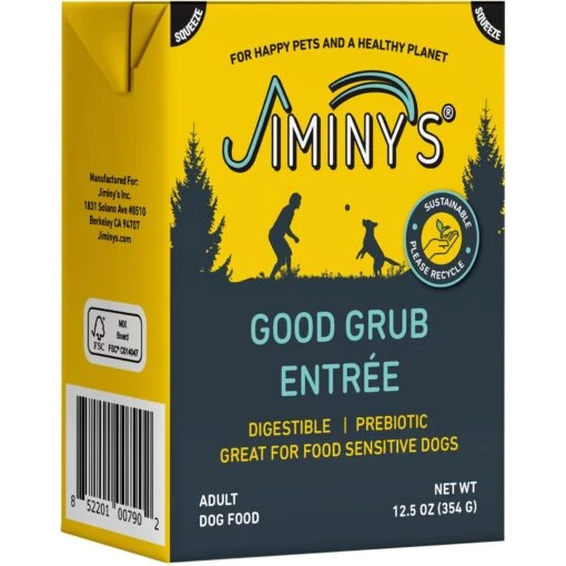 Jiminy's Good Grub Entree Organic Wet Dog Food, 6 Count -Dog Supplies 926678 MAIN. AC SS1800 V1695933091