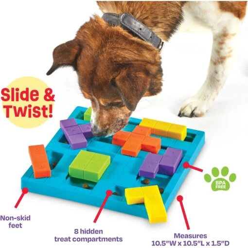 Brightkins Brain Teaser Treat Puzzle Dog Toy -Dog Supplies 930070 PT1. AC SS1800 V1698765996