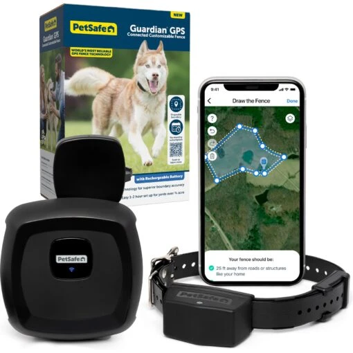 PetSafe Guardian GPS Connected Customizable Dog Fence System, Black -Dog Supplies 970414 MAIN. AC SS1800 V1701882627