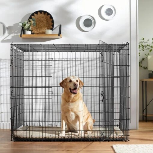 Frisco XX-Large Heavy Duty Double Door Wire Dog Crate, 54 Inch -Dog Supplies 97489 MAIN. AC SS1800 V1660404765